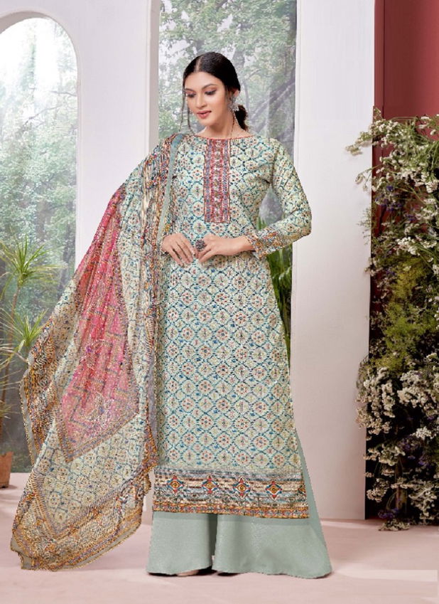 Harshit Siya New Exclusive Wear Heavy Cotton Embroidery Dress Material Collection